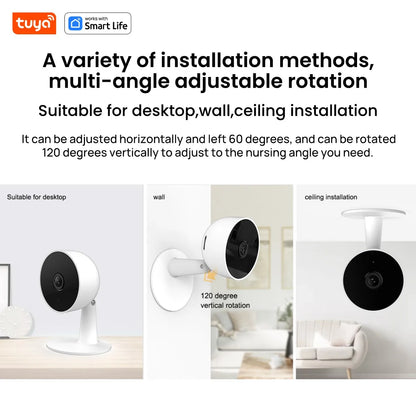 Tuya Smart 1080p Wi-Fi Smart Home Security Camera