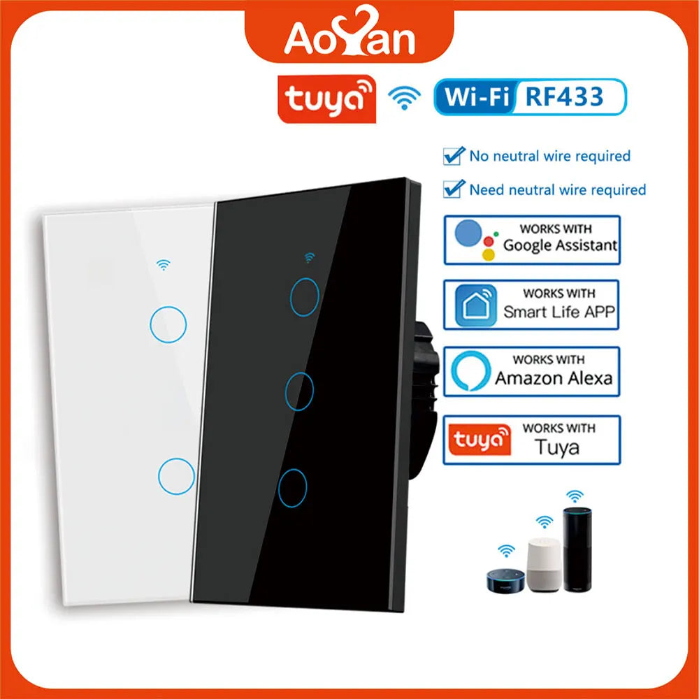 Tuya US WiFi Smart Wall Switch