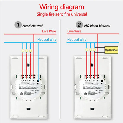 Tuya US WiFi Smart Wall Switch