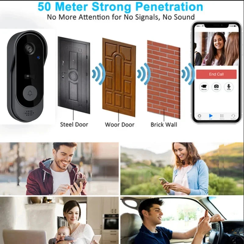 Tuya WIFI Camera Video Doorbell HD